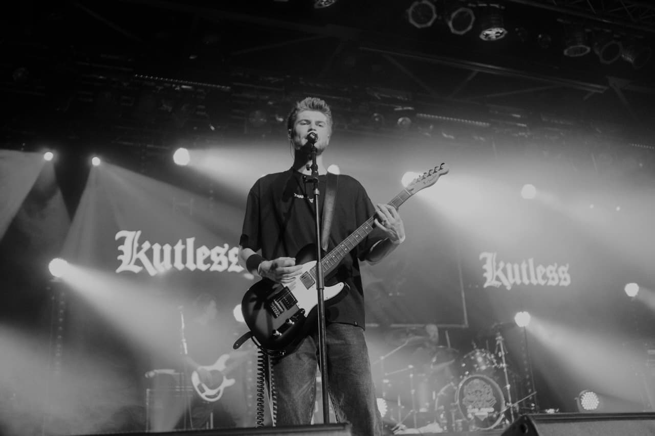 Live worship performance on tour
